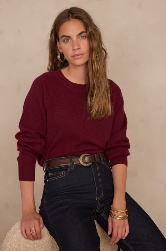 ARY jumper in 100% recycled cashmere;${refinementColor}
