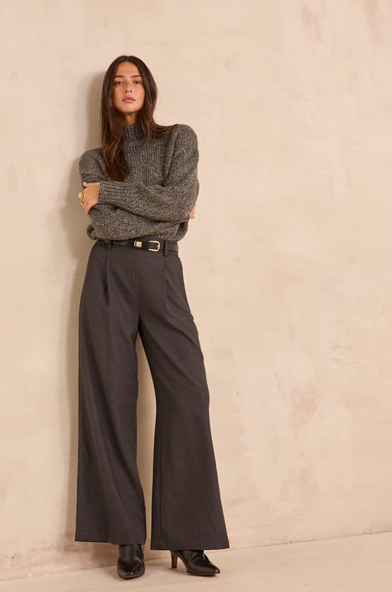 Pantalon large LINA;${refinementColor}