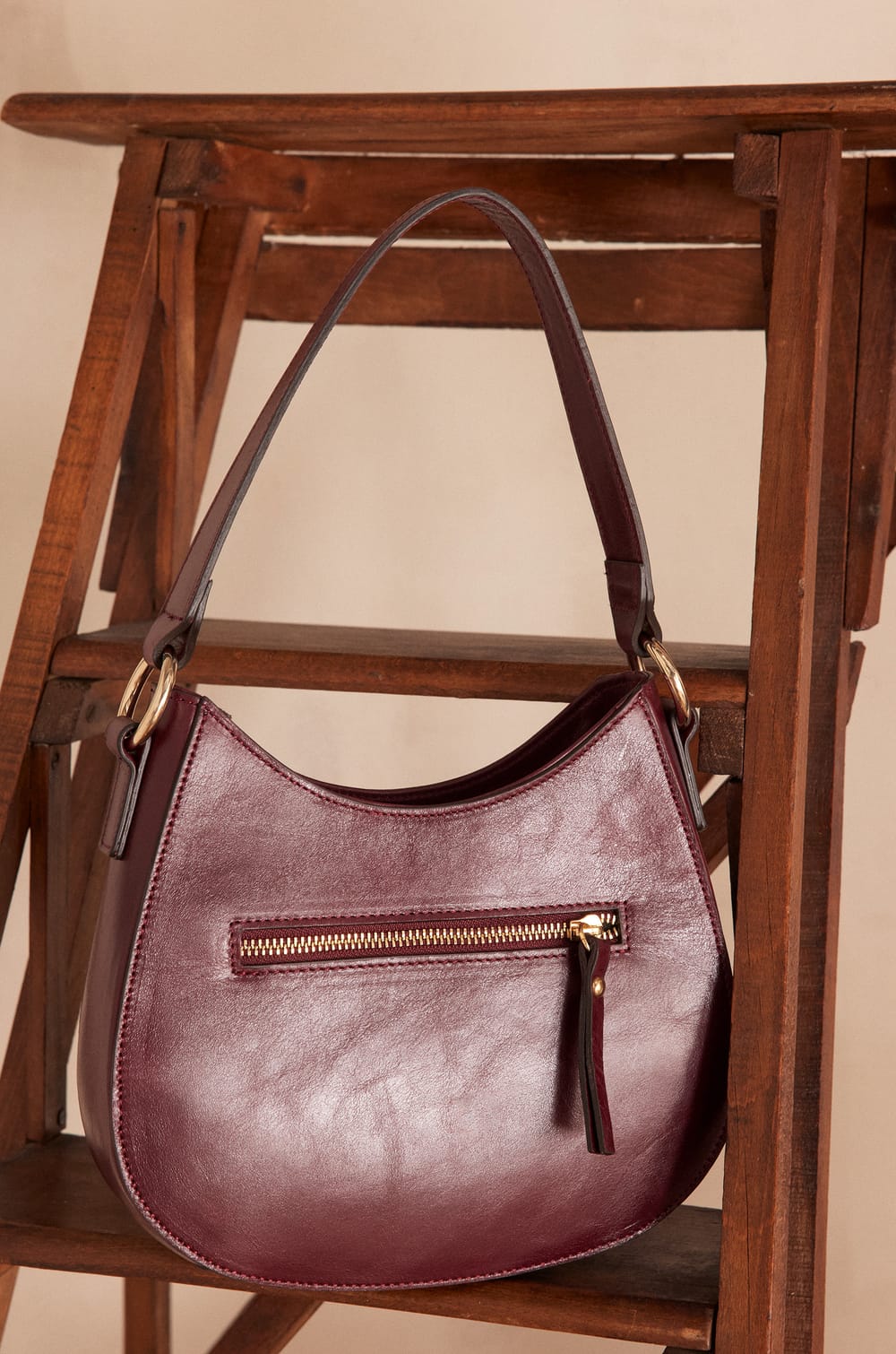 LOU mini leather bag;${refinementColor}