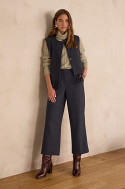 BLAISE turtleneck jumper in wool;${refinementColor}