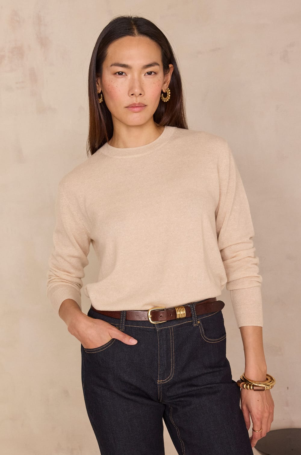 Fine long-sleeved jumper PRINCE;${refinementColor}