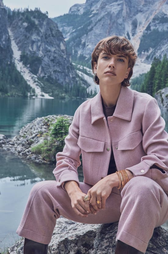 FIERCE wool jacket;${refinementColor}