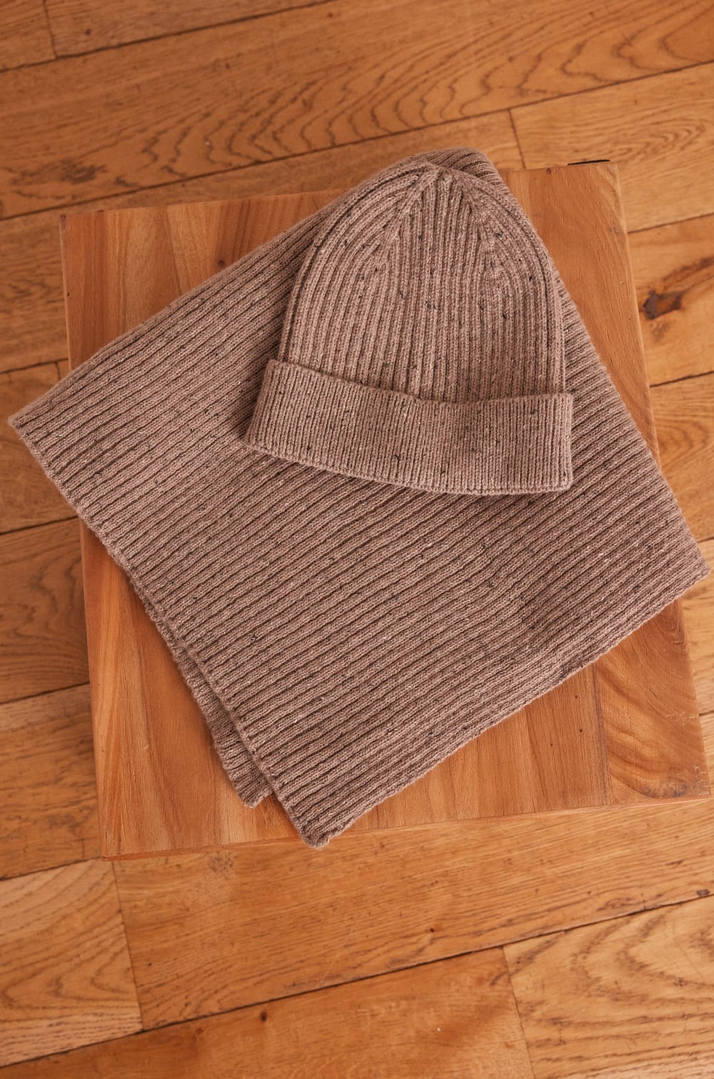 HAYDEN ribbed hat;${refinementColor}