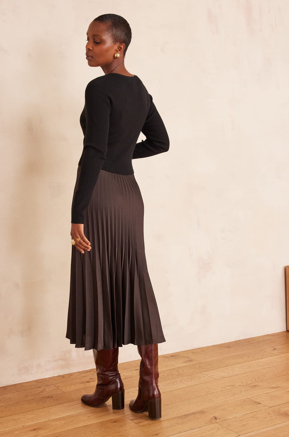 Robe bi-matière RUBIS;${refinementColor}