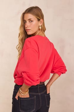 Cotton sweatshirt MARAIS;${refinementColor}