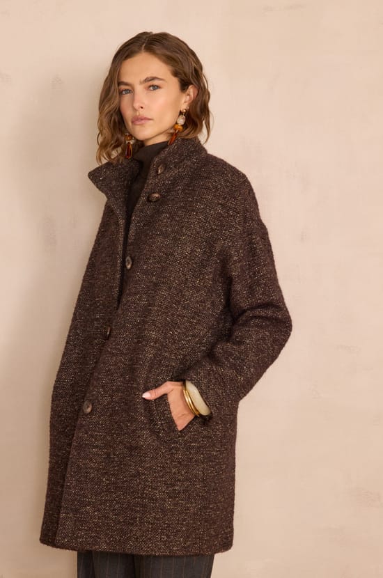 ARMANCE wool coat;${refinementColor}