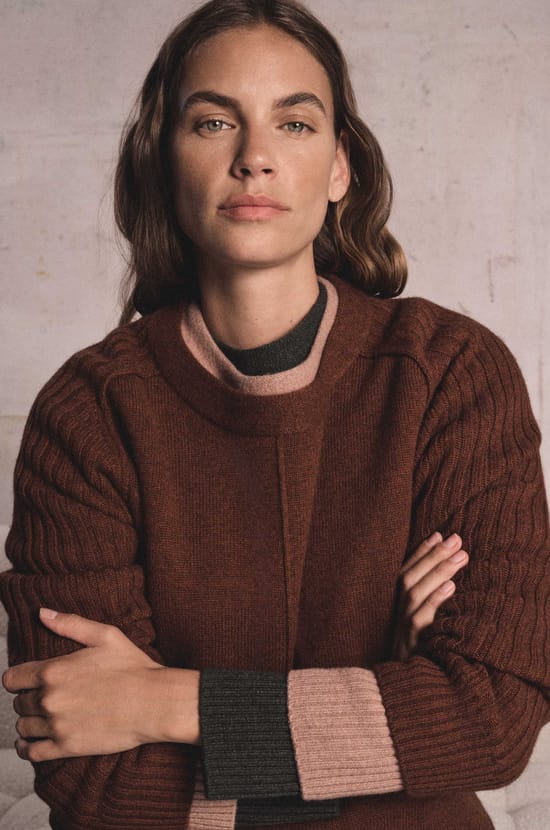 BROOKLYN ribbed wool jumper;${refinementColor}