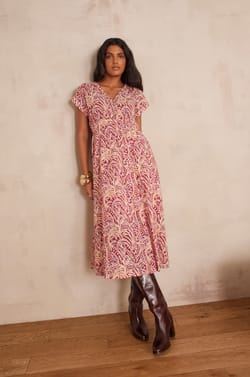 REVE cotton dress;${refinementColor}