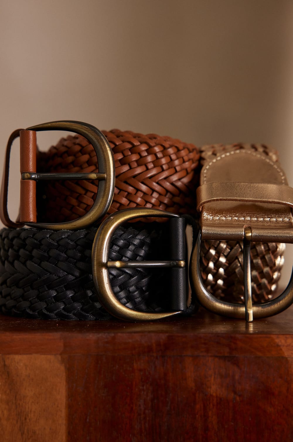 Ceinture tress&eacute;e VAL;${refinementColor}