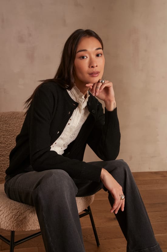 CHRYSTAL cardigan PhotoZ | 1-2-3