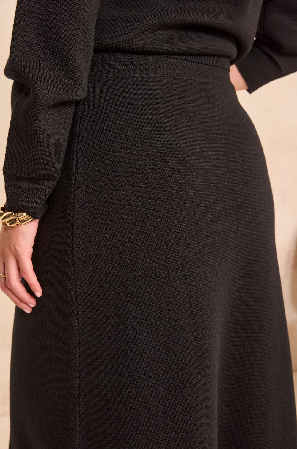 Dancing wool skirt VIRGINIE;${refinementColor}