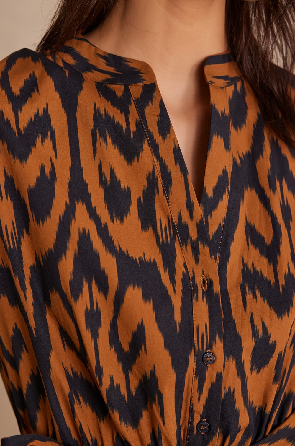 Robe longue LINDA imprim&eacute;e;${refinementColor}