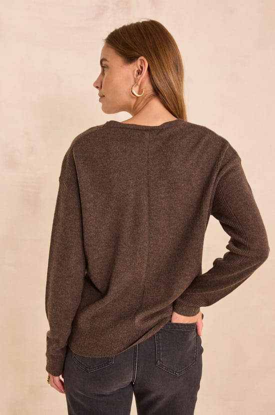 ALBAN long-sleeve wool sweater;${refinementColor}