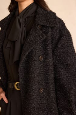 Long belted coat DJOVANNI;${refinementColor}