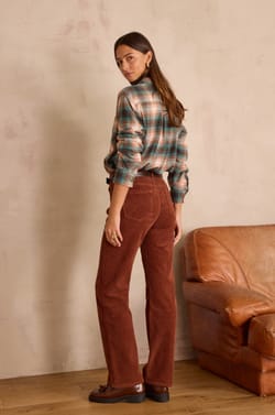 Unisex corduroy trousers SAUVAGE;${refinementColor}
