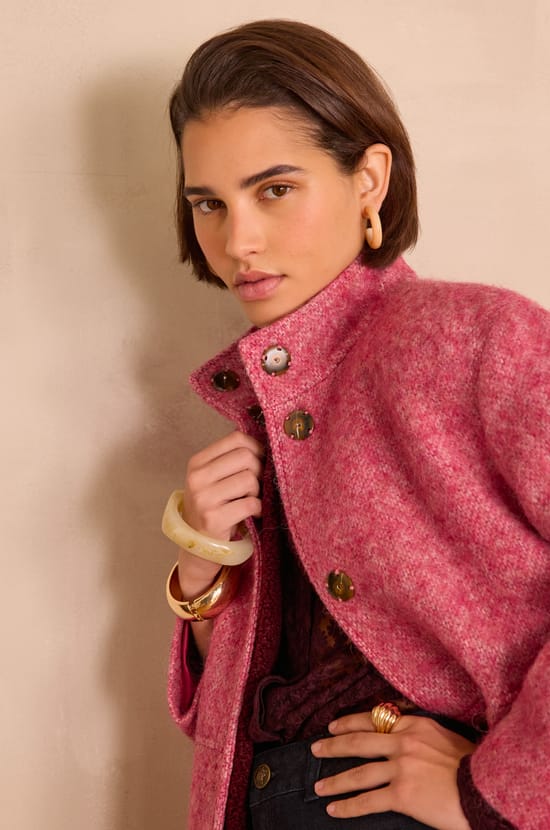 LAMIA wool coat;${refinementColor}