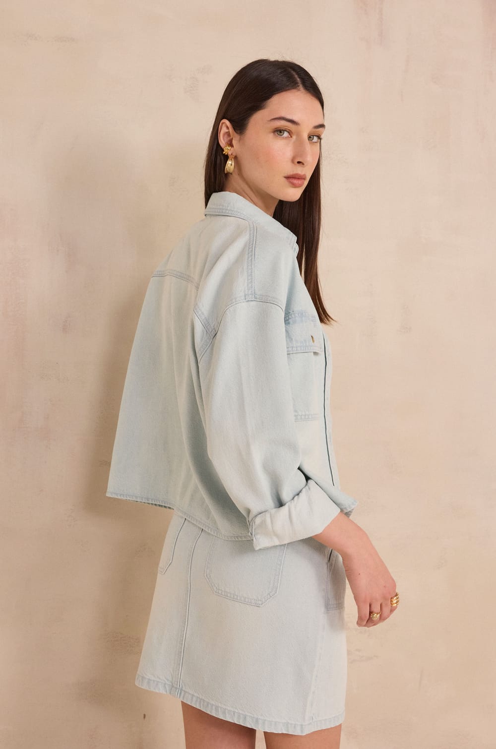 CLARA long-sleeved shirt;${refinementColor}
