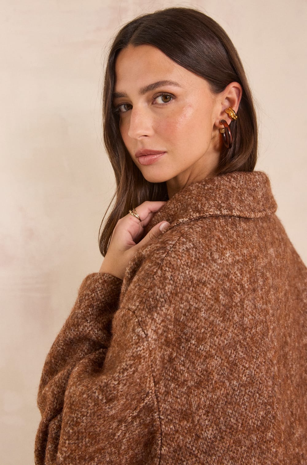 Danny blended wool coat;${refinementColor}