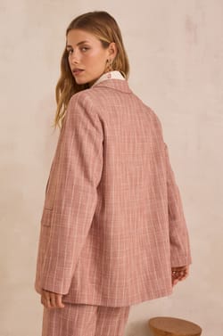 Veste de tailleur &agrave; rayures NELIA;${refinementColor}