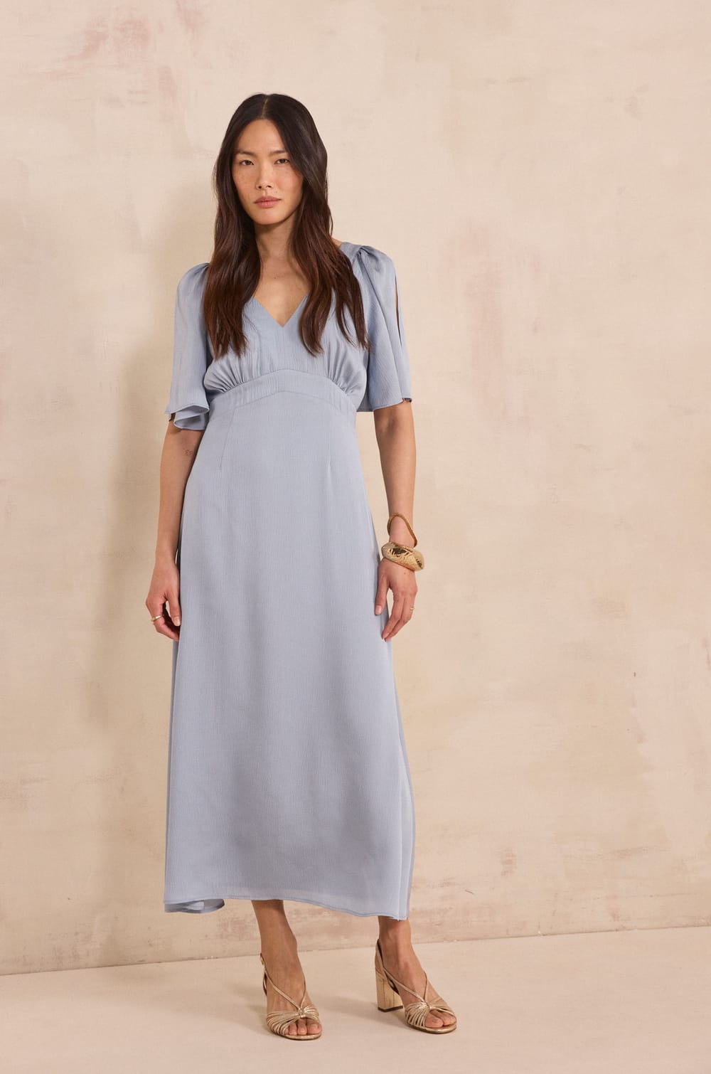Flowy dress BRIDGET;${refinementColor}