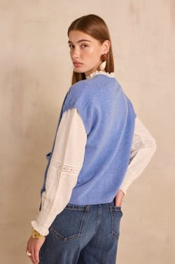 Arthur sleeveless cashmere sweater;${refinementColor}