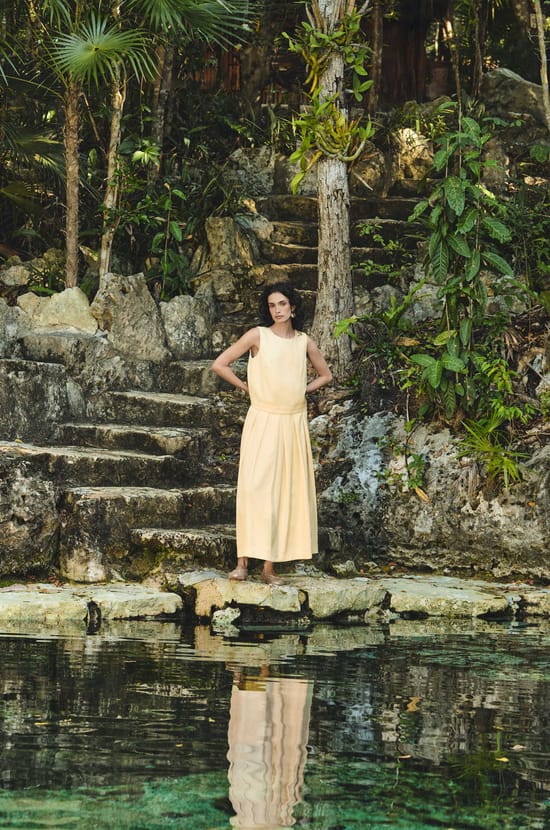 Sparkling flowy long skirt;${refinementColor}