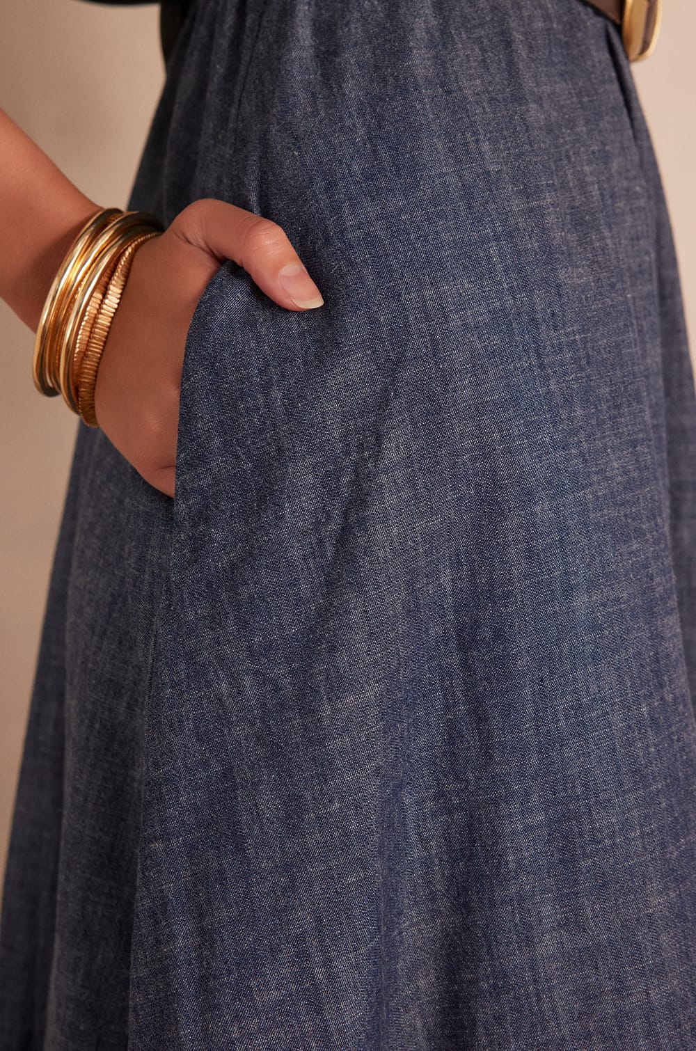 LINDA cotton dress;${refinementColor}