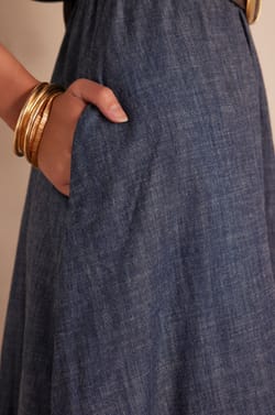 Robe LINDA en coton;${refinementColor}