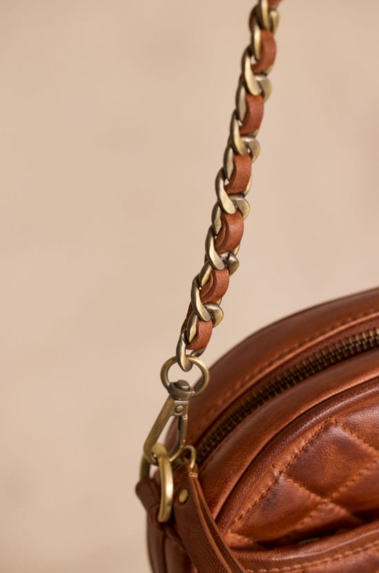100% leather bag VIVIEN MINI;${refinementColor}