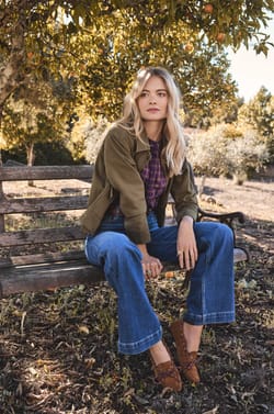 100% cotton checked blouse DONATELLA;${refinementColor}