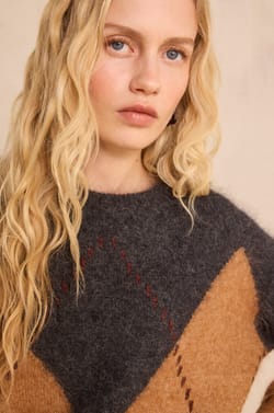 ALFONZO mohair blend sweater;${refinementColor}