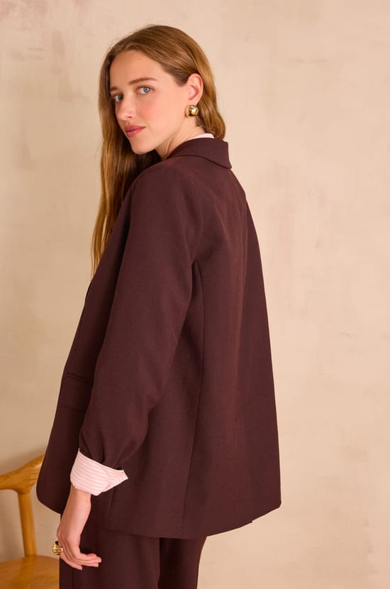 PEYTON tailored jacket;${refinementColor}