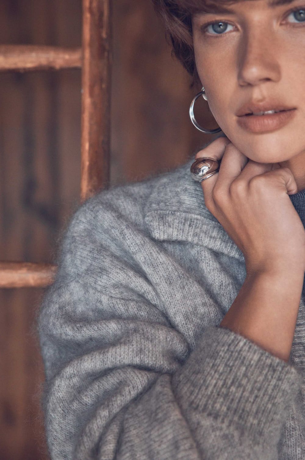 Pull col camionneur en mohair BROOKE;${refinementColor}