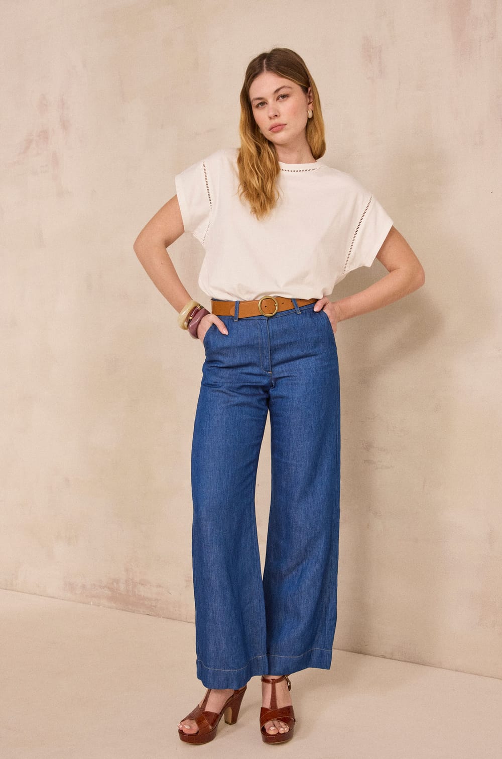 ADELE wide leg jeans;${refinementColor}