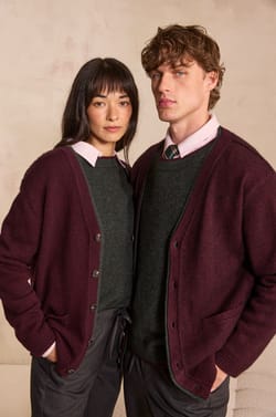 Unisex cardigan LOVELY;${refinementColor}