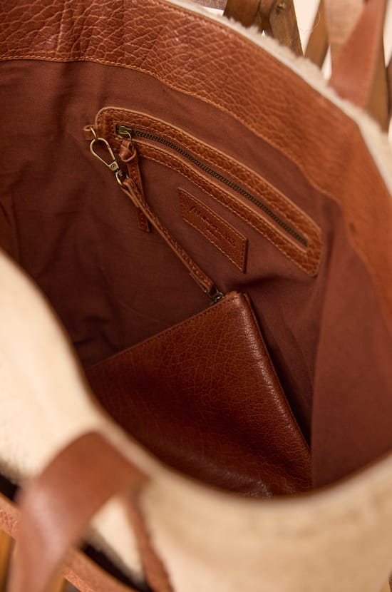 LOUIS leather tote bag;${refinementColor}