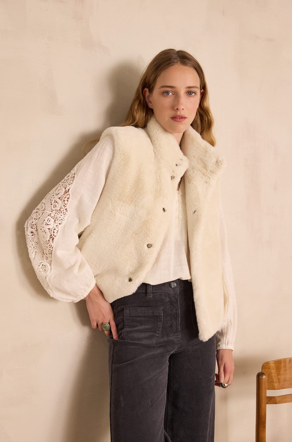 100% cotton SIMONE blouse;${refinementColor}