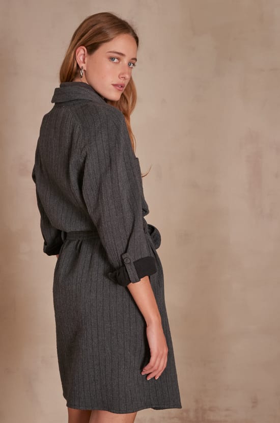 MONDAY shirt dress PhotoZ | 1-2-3