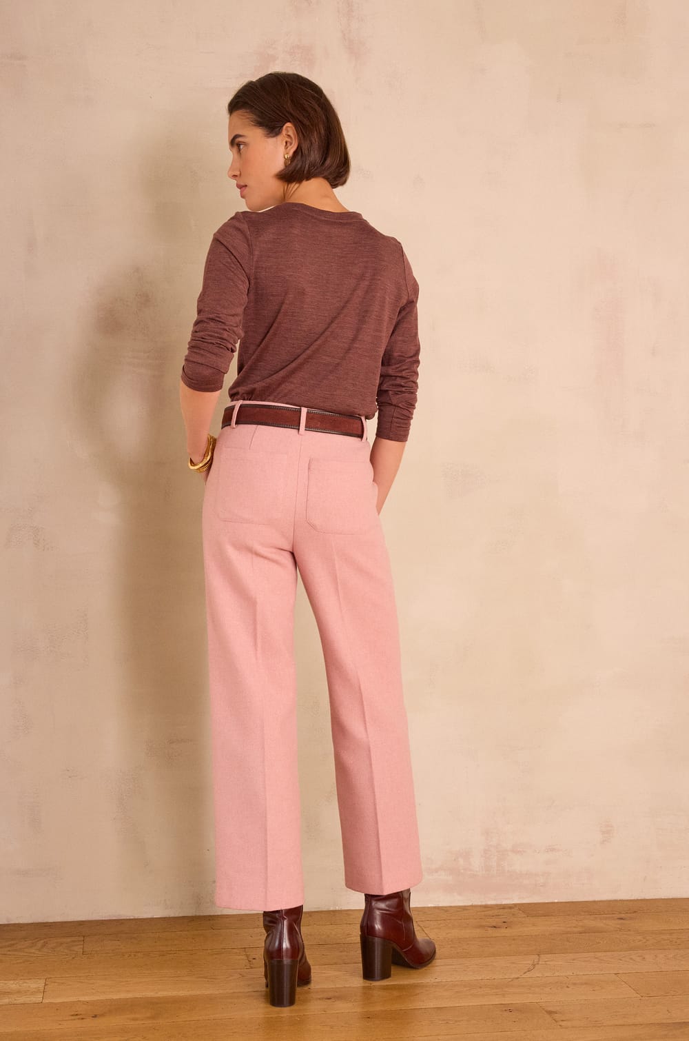 MELINA Wide-Leg Trousers;${refinementColor}
