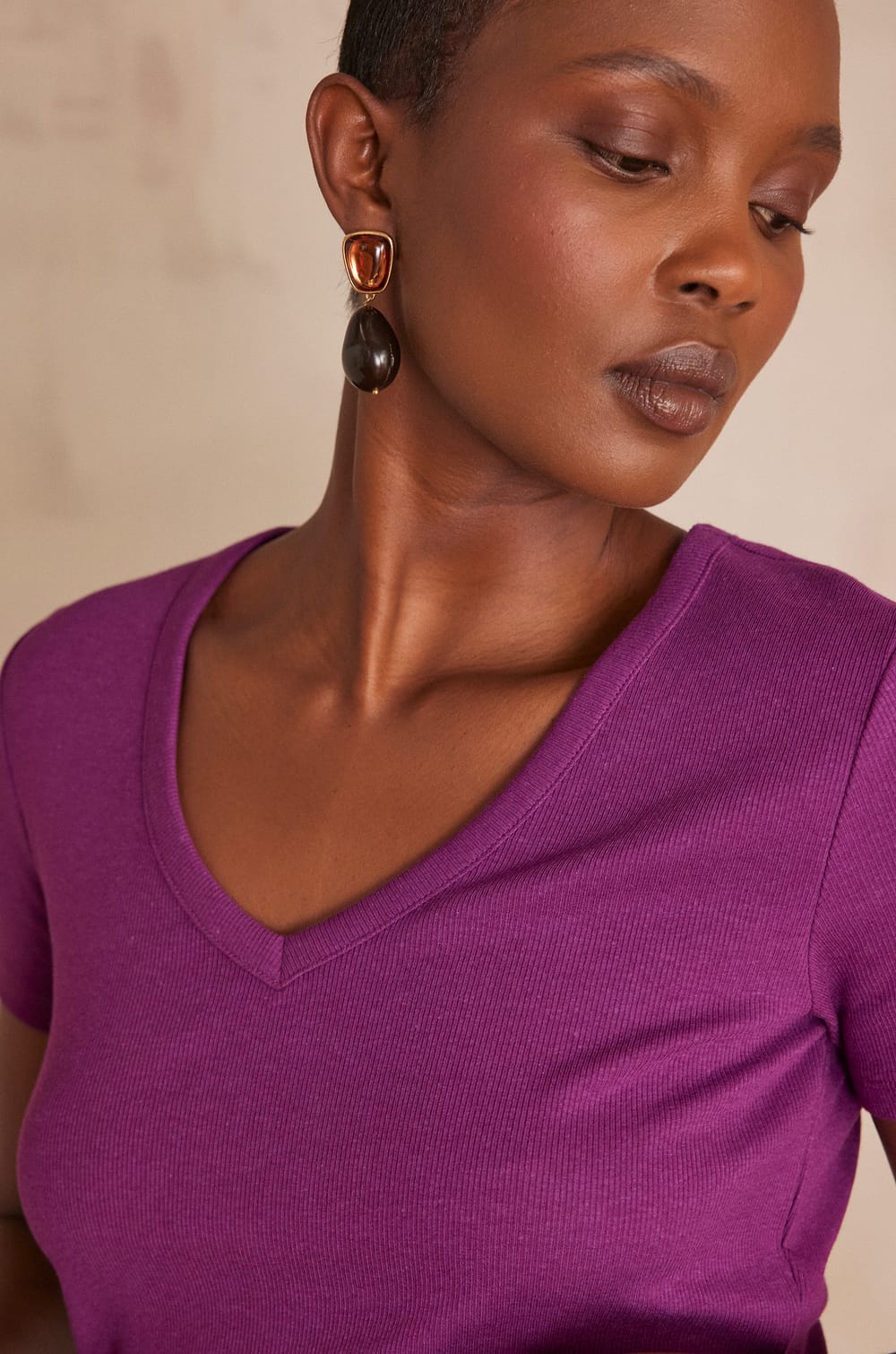 ADAM cotton T-shirt;${refinementColor}