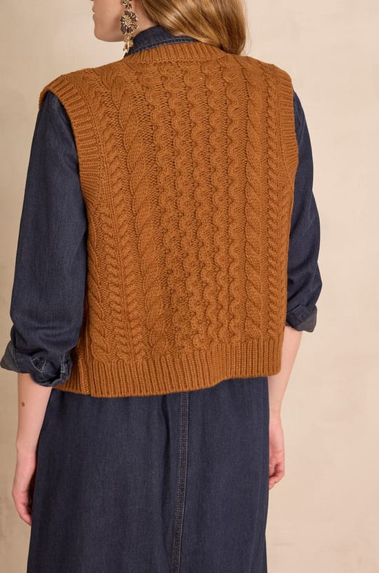 Gilet en laine BIXENTE;${refinementColor}