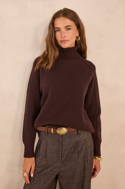 Alphonse wool long-sleeve sweater;${refinementColor}
