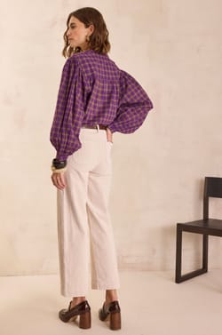 MAE wide corduroy trousers;${refinementColor}