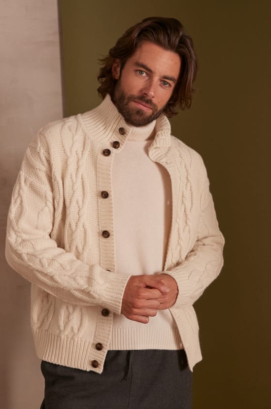 RAPHAEL(LE) unisex cardigan PhotoZ | 1-2-3