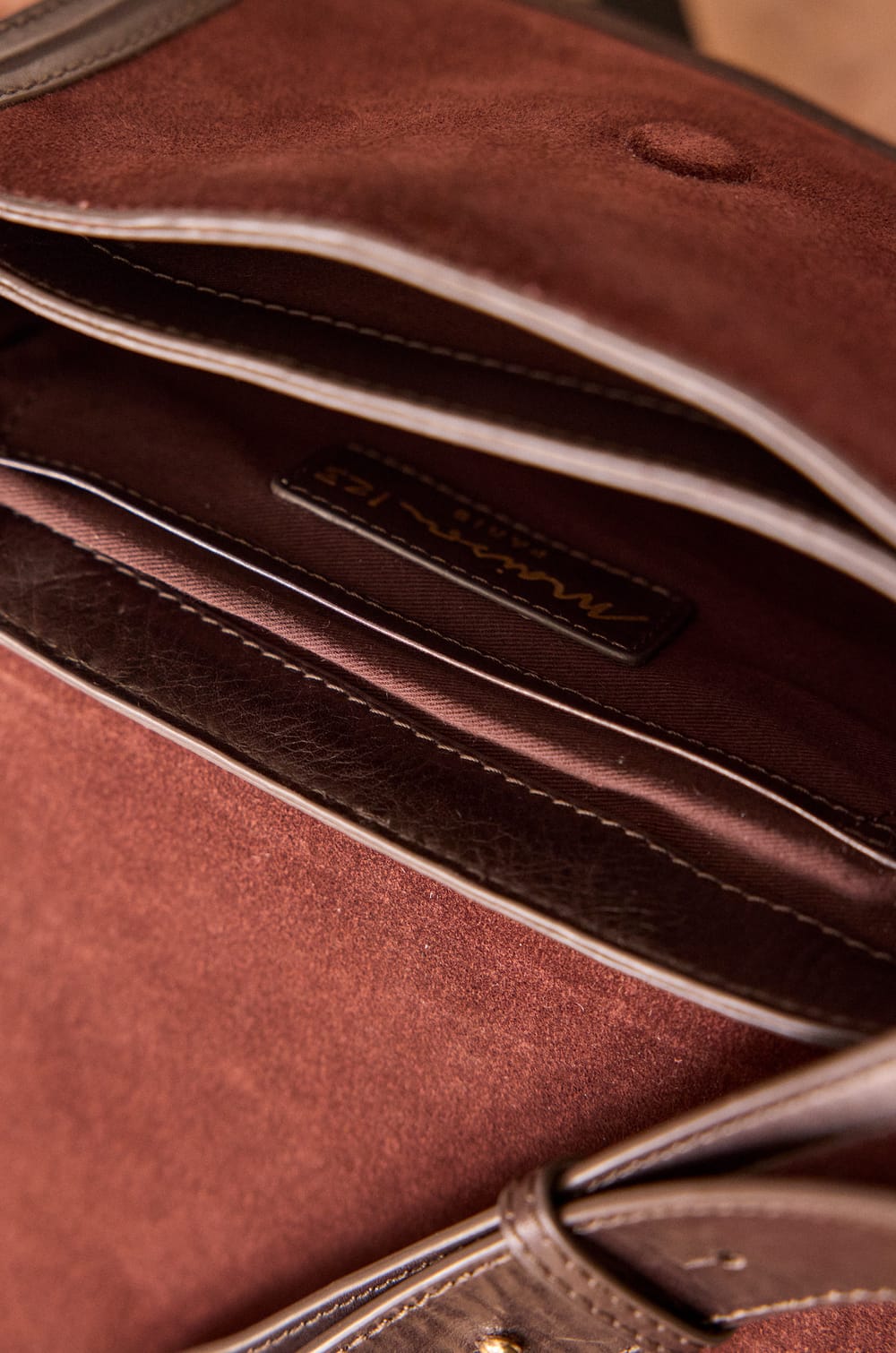 LEONARD MINI leather bag;${refinementColor}