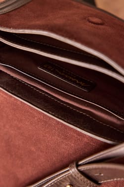 LEONARD MINI leather bag;${refinementColor}