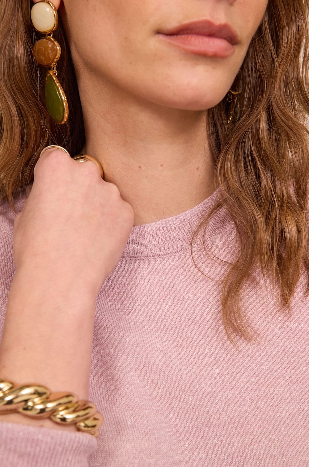 Fine long-sleeved cashmere sweater PRINCE;${refinementColor}