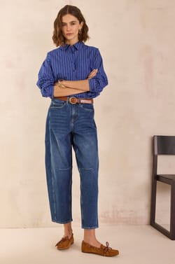 ROBINSON balloon jeans;${refinementColor}