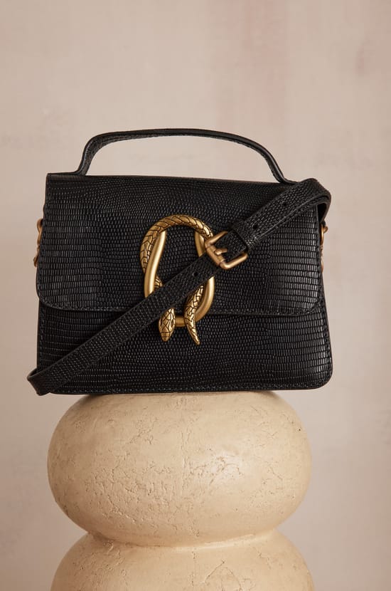 LEON MINI leather bag;${refinementColor}