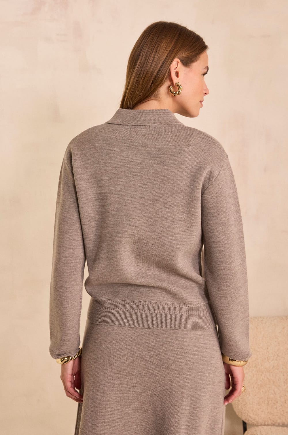 Amber long-sleeved wool sweater AMBER;${refinementColor}